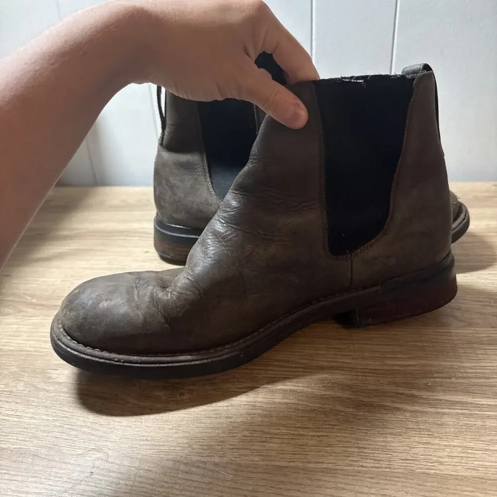 Timberland Mens Leather Chelsea Boots Size 10M 86550 1778 A3